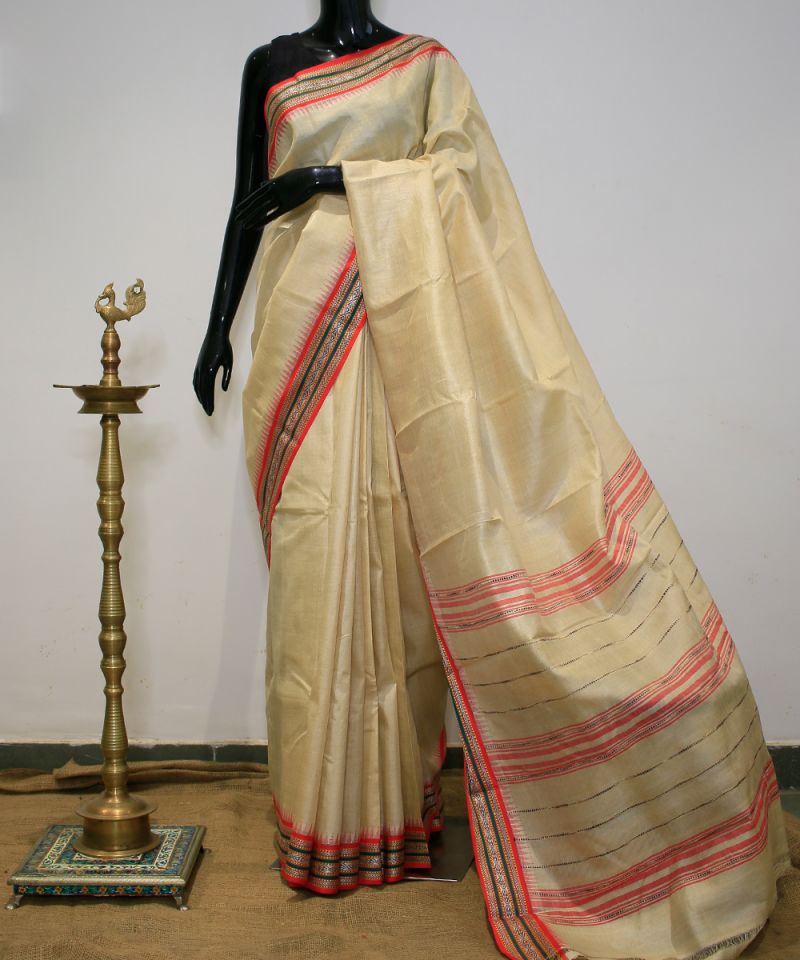 Tussar Silk Saree