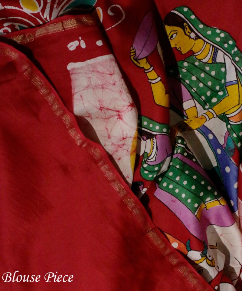 Batik Cotton Saree