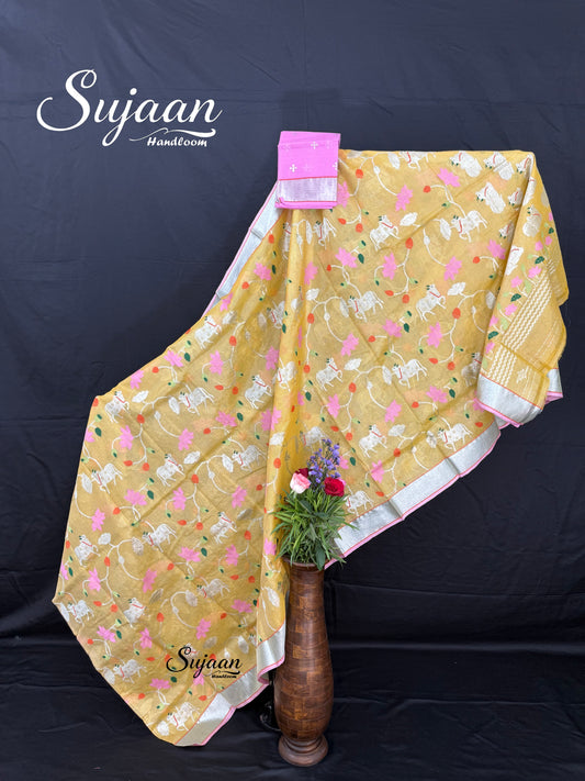 Full View: Handwoven Saree