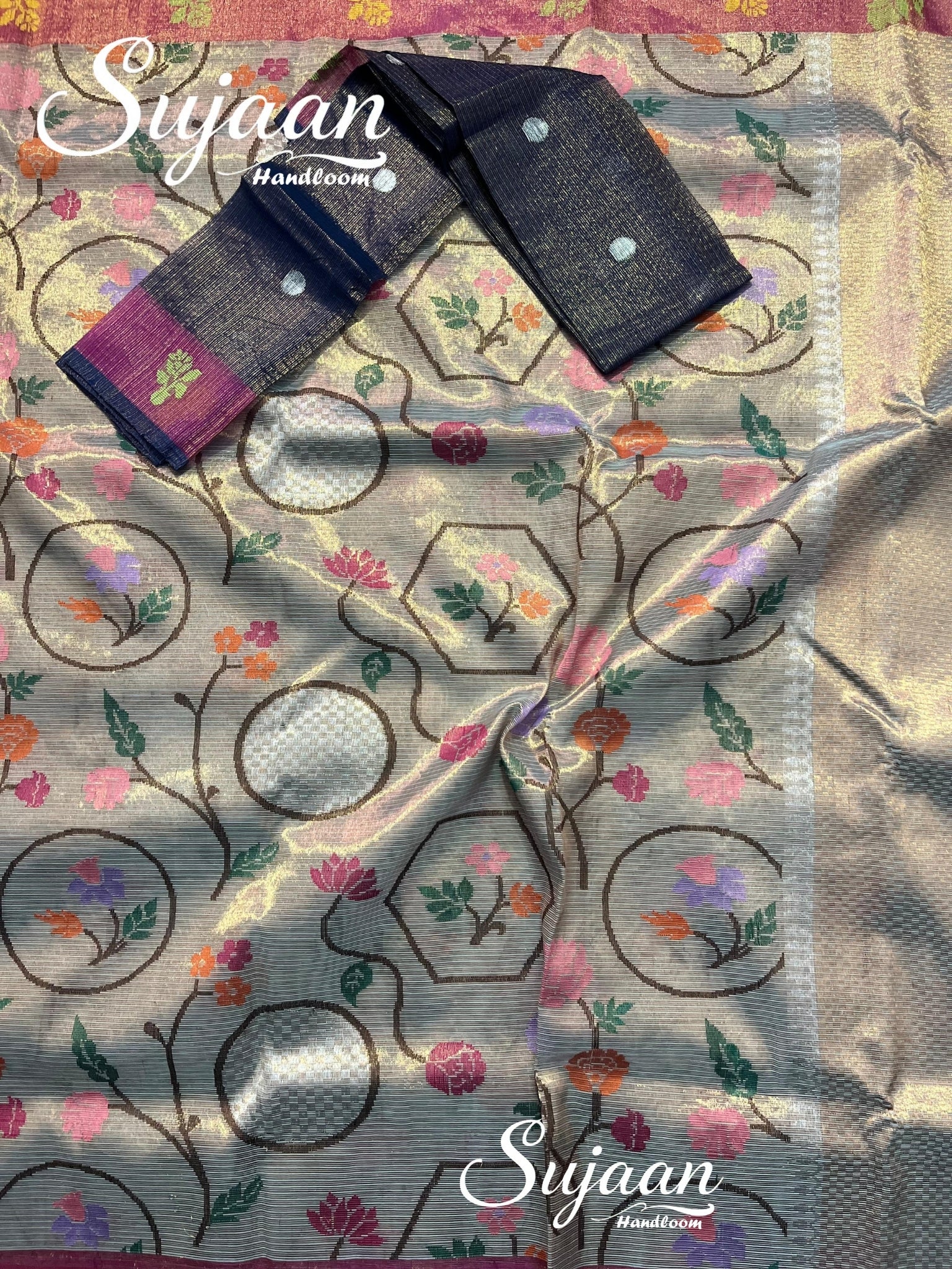 Full View: Multicolor Floral Jaal