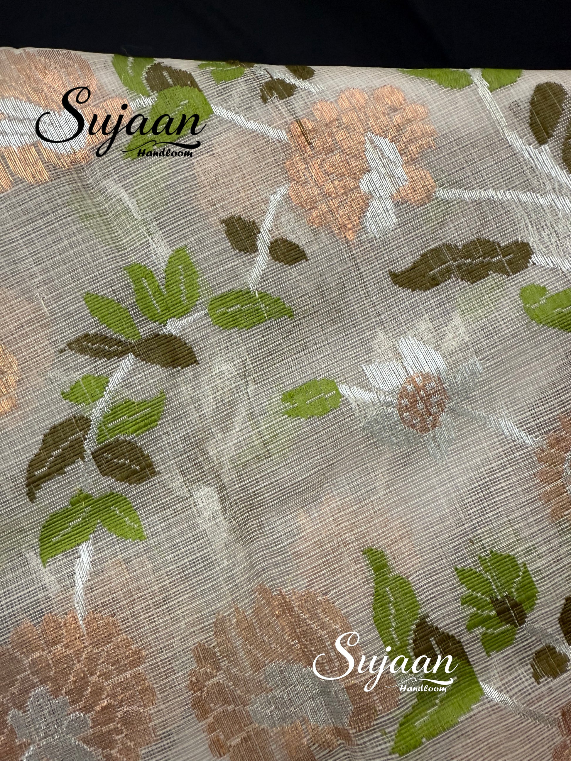 Close-up view: Kota Saree