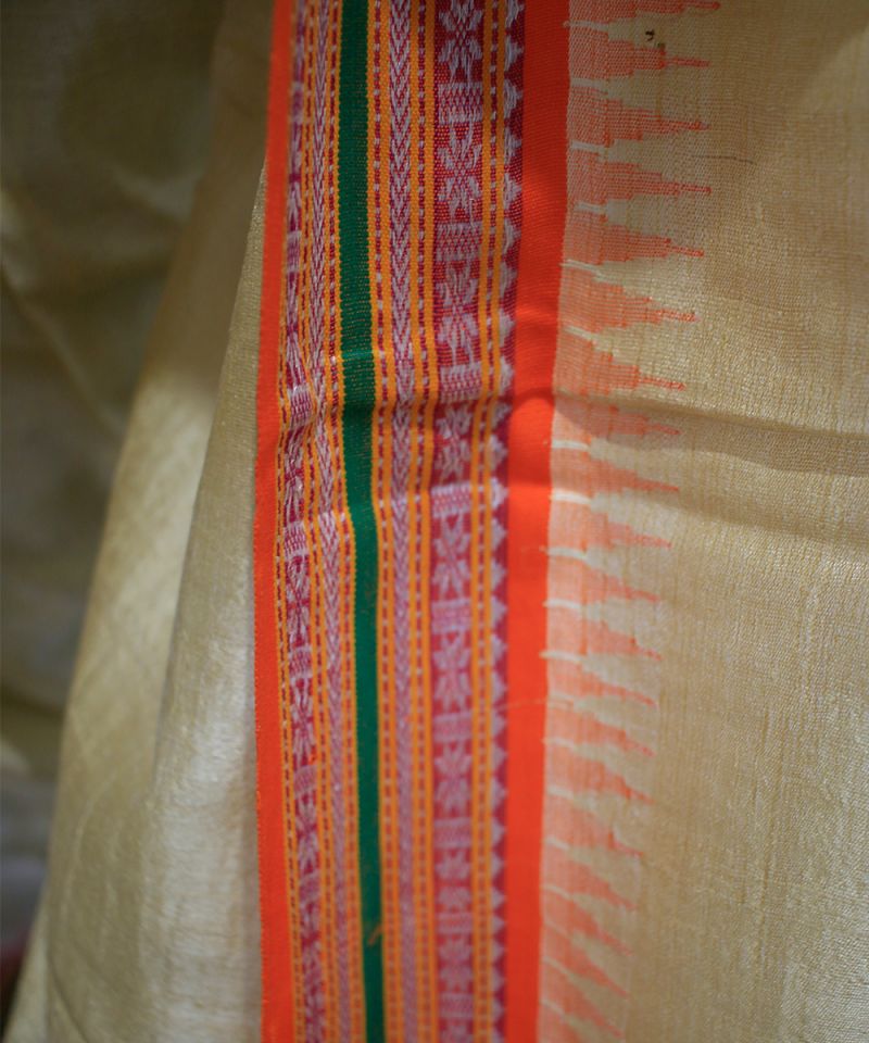 Handloom Tussar Saree