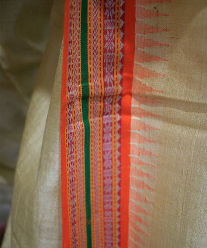 Handloom Tussar Saree