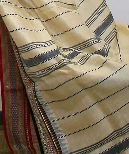 Elegant Vidarbha Tussar Silk Saree