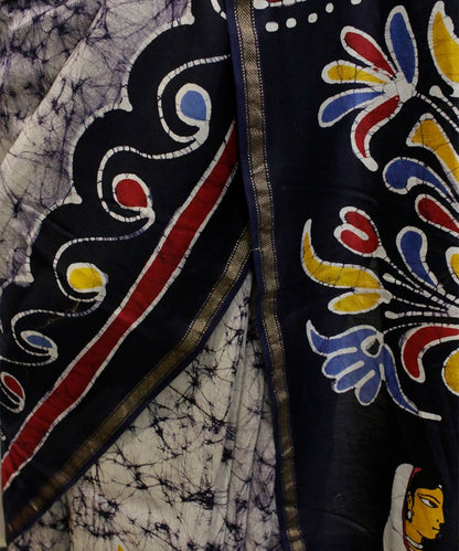 Pattachitra Batik Saree