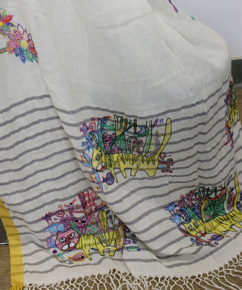 Nandsundari Cotton Saree