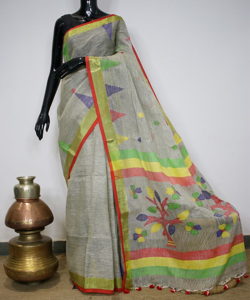Lightweight Jamdani Saree